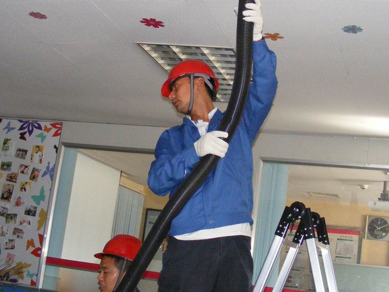 空调移机现场